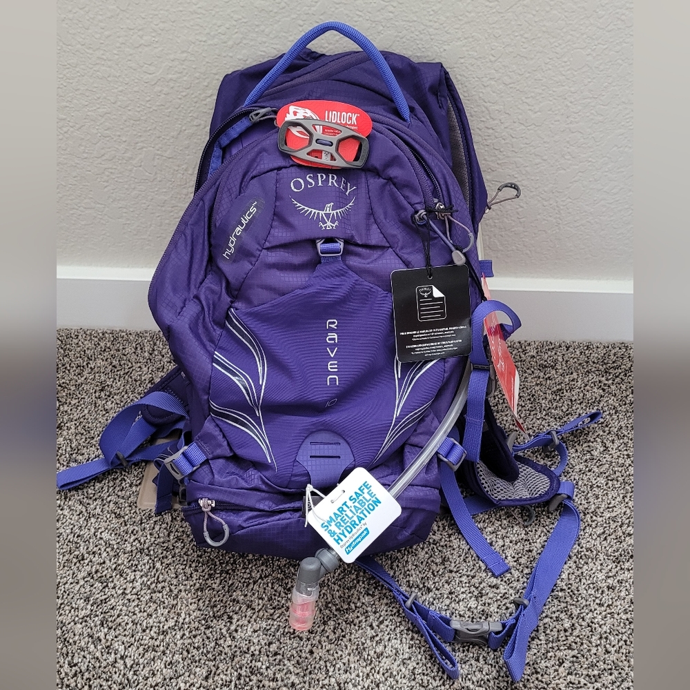 Women's Osprey Raven 10 purple backpack